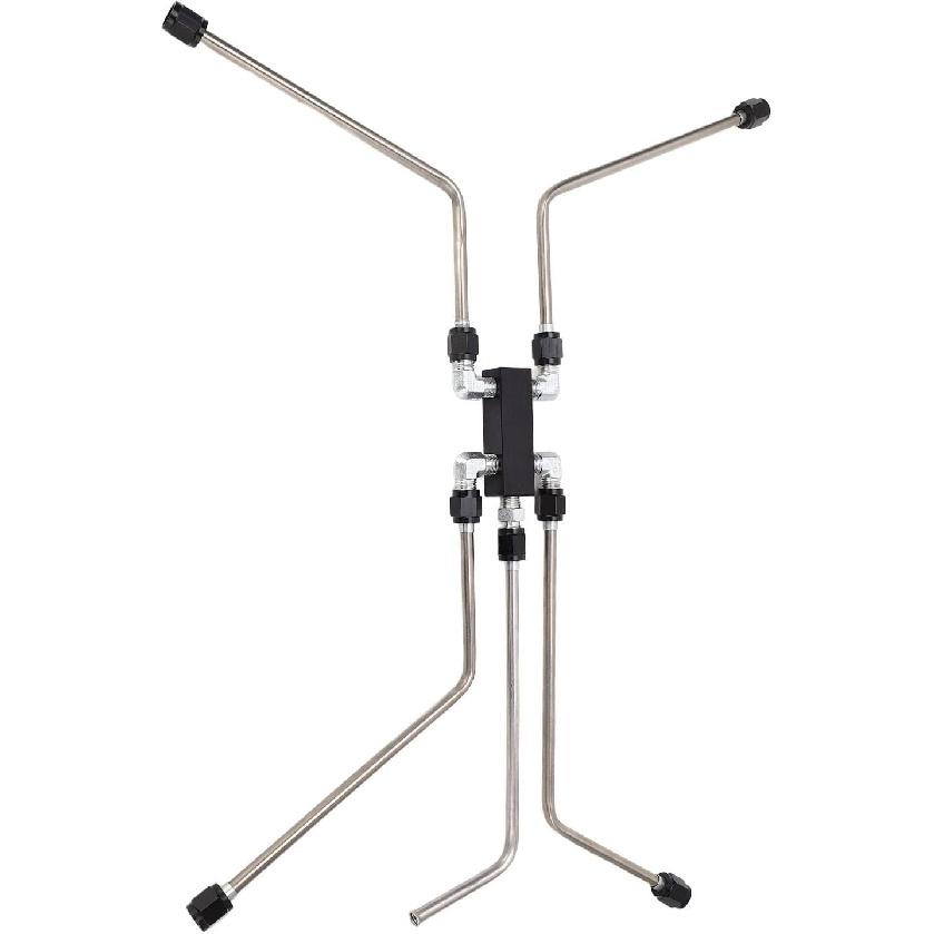 LS Coolant Crossover Steam Vent Kit for LS1 LS3 LS6 LS7 Engines, Complete Stainless Steel LS Steam Port Kit, Coolant Crossover Replacement Kit