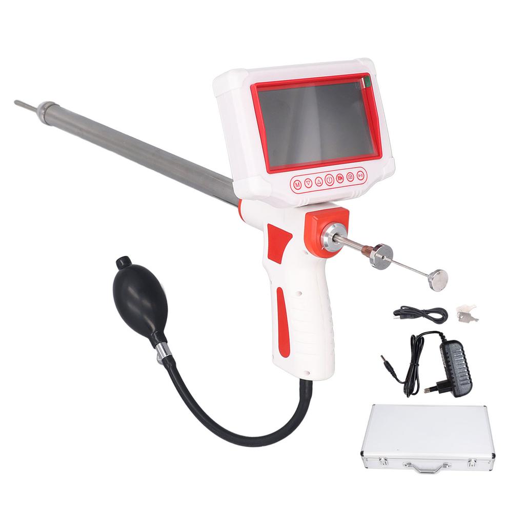 Animal Visual Insemination Gun Rotatable HD Screen Photo Record Artificial Insemination Gun EU Plug