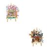 Loz Street Scene Series Architectural Model 3D Drawing Building Blocks Set Model Assembly Toy Ornament Kids Birthday Gift