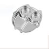Kids' Cartoon 304 Stainless Steel Divided Dinner Plate with Four Deep Compartments, Ideal for Kindergarten and Primary School Students.