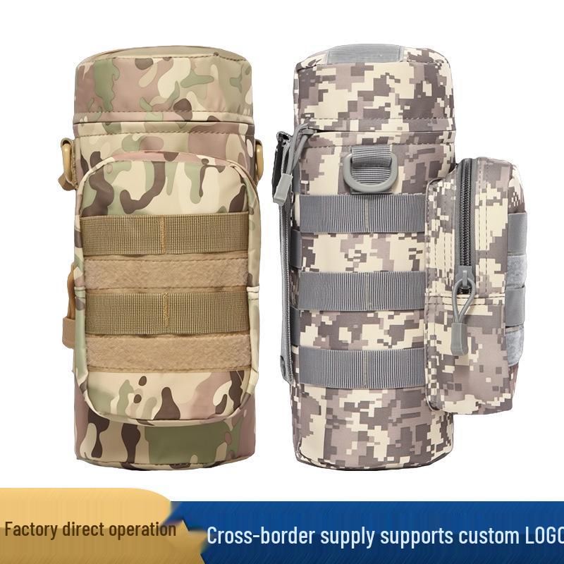 Cross095 Tactical Hiking Water Bottle Waist Bag - Molle System Accessory (No Shoulder Strap)