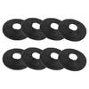8 Rolos 50M Fio Dental de Carvão de Bambu Sabor Menta Resistente a Rasgos Remoção de Placa Limpador de Dentes al Higiene Fio Dental Bambu Nylon