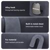 FFRP2 For Skoda Alloy Car Seat Backrest Hook Car Headrest Hooks Hanger Accessories Kodiaq Fabia Kamiq Karoq Octavia 2 3 Rapid Scala