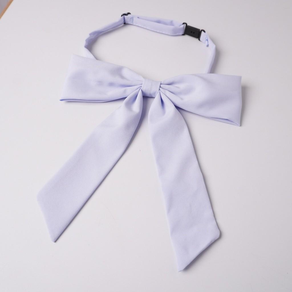 Jk Series Girl School Uniform Bow Tie With Satin Material For Graduation And Casual Wear