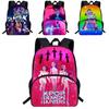 Kpop Dämonenjäger Rucksack für Kinder mit atmungsaktivem Oxford-Gewebe und Stoßdämpfung für den Schulgebrauch