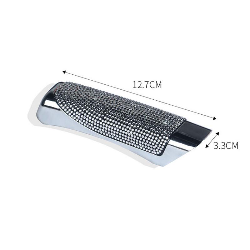 Universal Crystal Car Handbrake Covers Anti-slip Auto Gear Shift Collars Diamond Car Bling Accessories Interior for Woman Girls