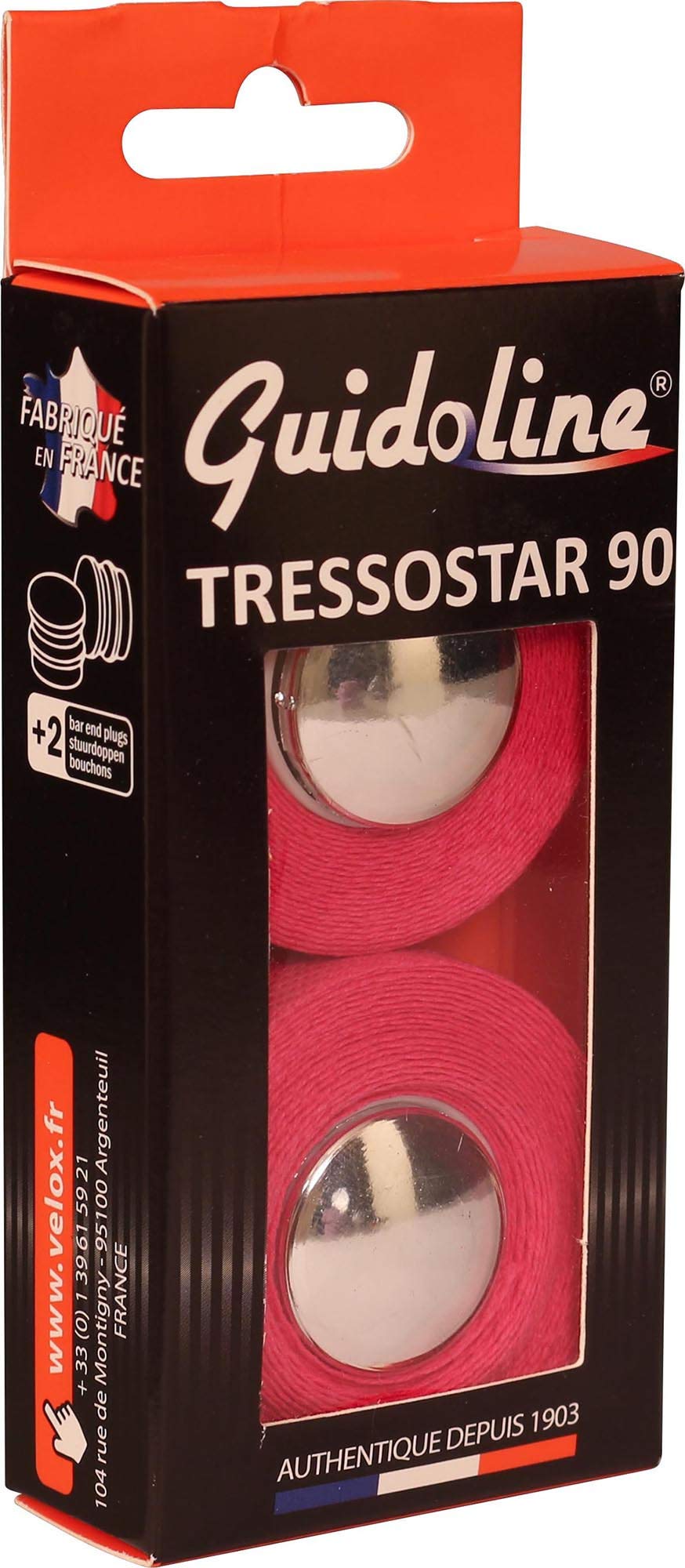 

VELOX TRESSOSTAR 90 DELUXE Cotton Bar G900K12 Tape, Rose, рожевий