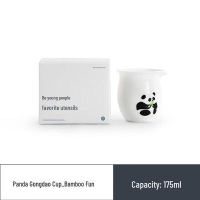 Herr Nanshan. Handbemalter Keramikbecher für Gongfu-Tee (Fairness Cup)