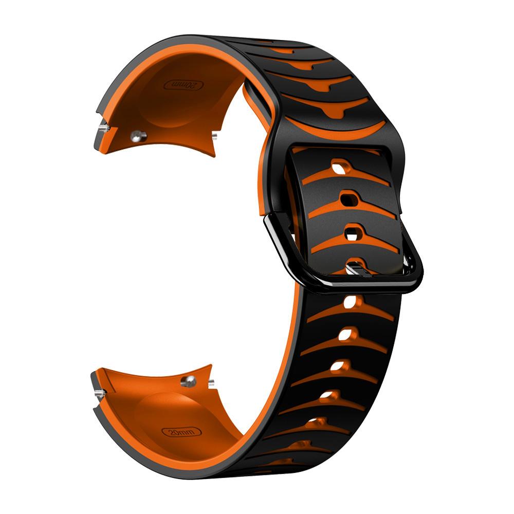 No Gap Silicone Strap For Samsung Galaxy Watch 7 FE 6 5 4 40mm 44mm 5 Pro 45mm Sport Bracelet Watch 6 4 Classic 20mm Band Belt