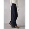 ELLE Women's Retro High-Waist Straight Leg Denim Jeans