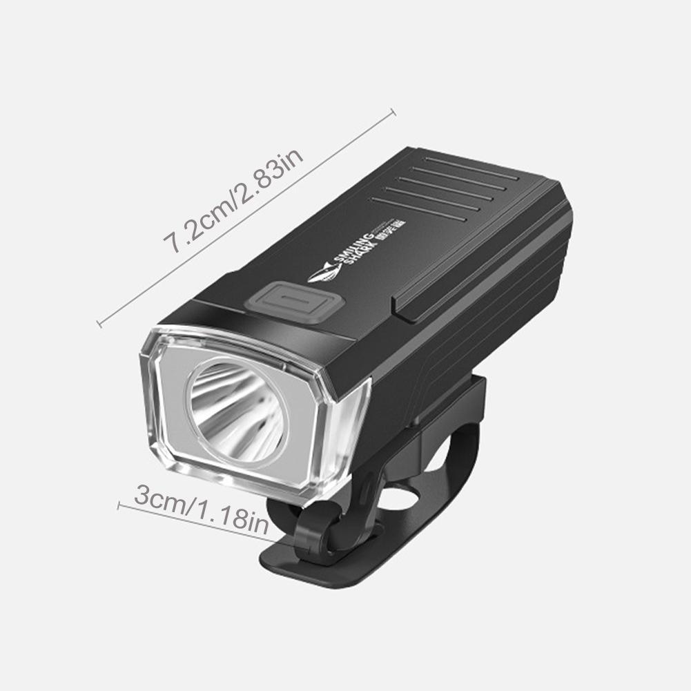 Bright Bicycle Light LED Front USB Rechargeable Mountain Three Adjustable Levels Bicycle Lamp Bike Headlight Cycling Light