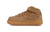 Air Force 1 Mid Top Toddler Shoes Wheat Infant And Toddler AH0757-203