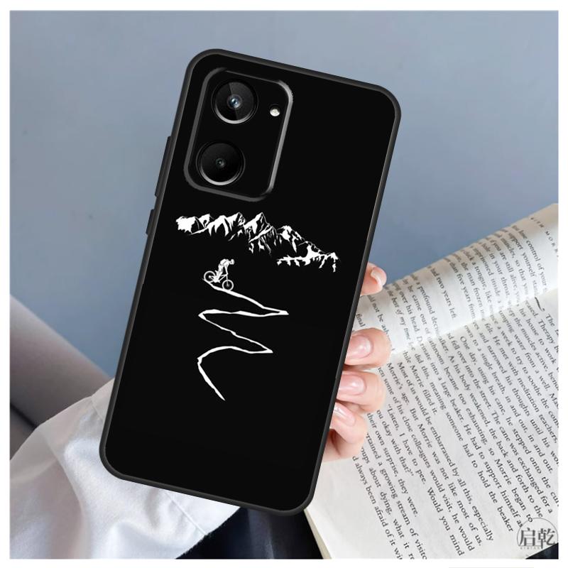 MTB Mountain Bike Cycling Bicycle For Realme GT5 GT Neo 5 9 10 11 12 Pro Plus C30 C31 C33 C35 C25s C21Y C51 C53 C55 C67 Case