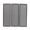 3Pcs Pvc Dust Filter Universal Diy Shield Back Plate For Computer Chassis I/O