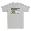 Toad Sat And Did Nothing Frog Sat With Him Funny Saying Vintage Unisexs Tshirt