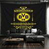 Borussia Custom Name Wall Tapestry Aesthetic Wall Hanging Printed Fabric Blanket Decorative Tapestries for Bedroom Living Room Home Decor