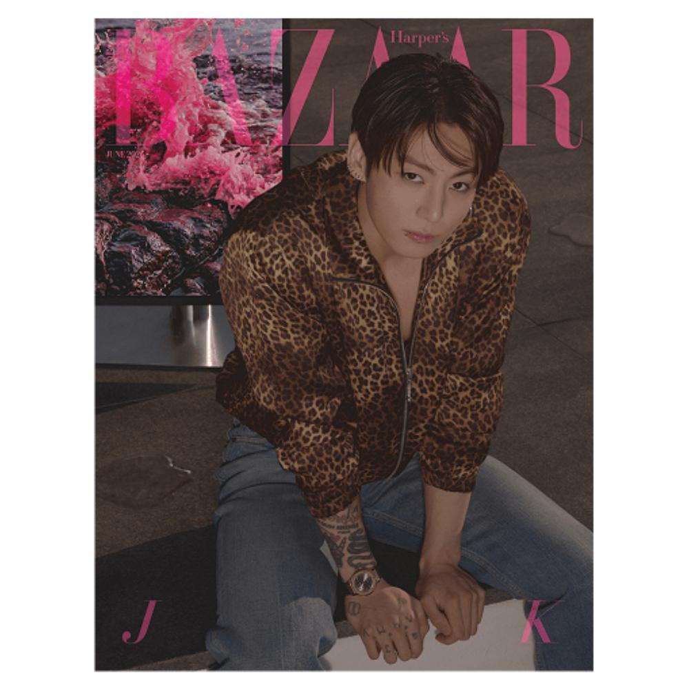 Pre-order HARPER'S BAZAAR Magazine June 2026 BTS Jung Kook Cover