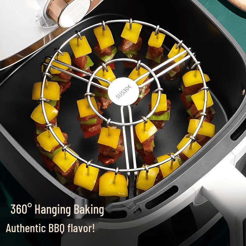 Stainless Steel Air Fryer Vertical Roasting Rack