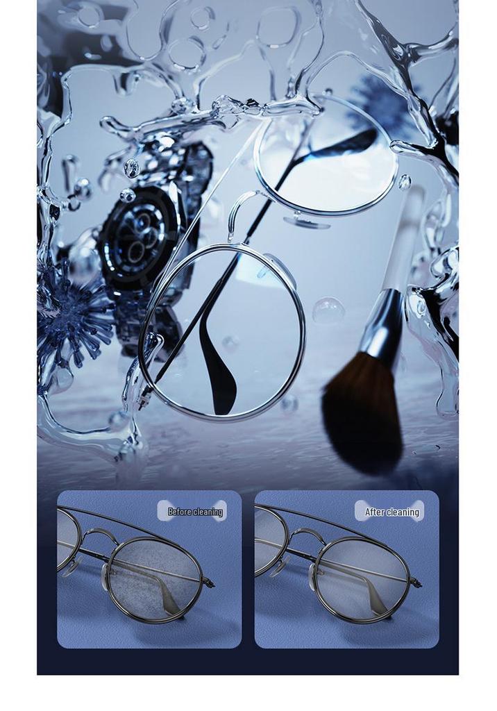 Portable Ultrasonic Cleaner for Jewelry, Makeup Brushes, Glasses, Watches