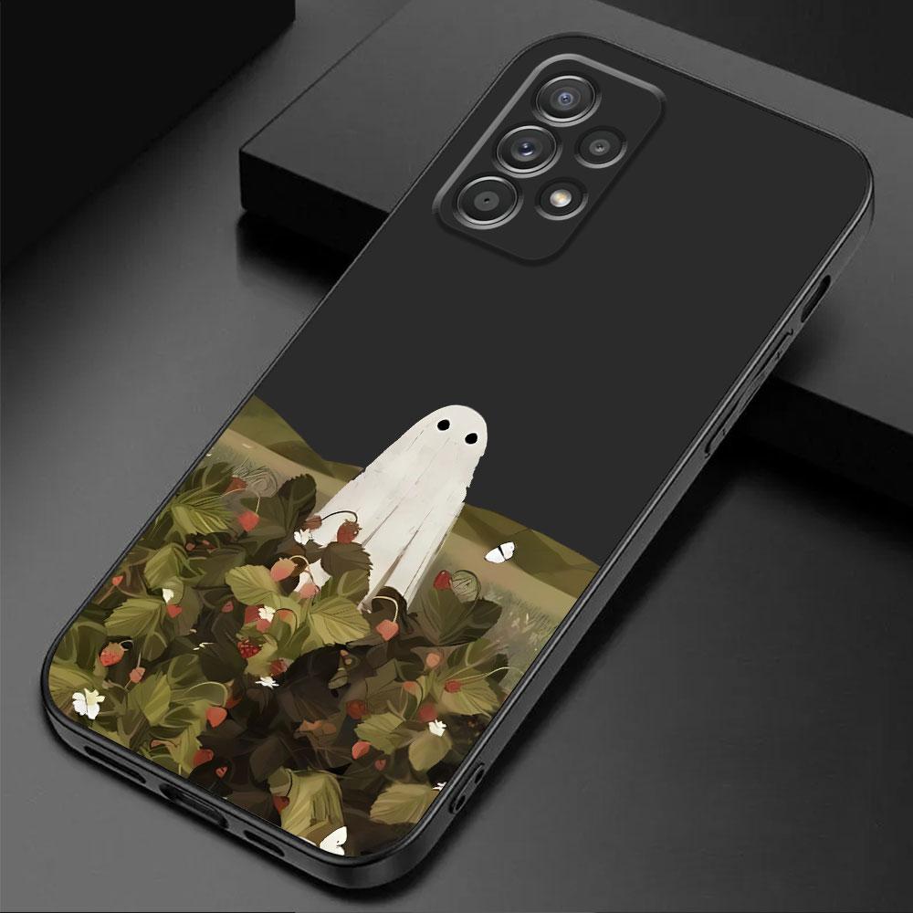 Little Ghost TPU Soft Case for Samsung Galaxy A34 A42 A32 A53 A23 A22 A54 A24 A13 A73 A52 A33 A72 A12 A14 A11 A21s Cover Back