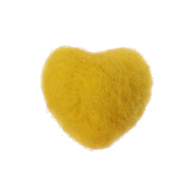 Newborn Photography Felt Love Props Tiny Baby Girl Boy Photo Shoot Handmade Felt Heart Shaped Props