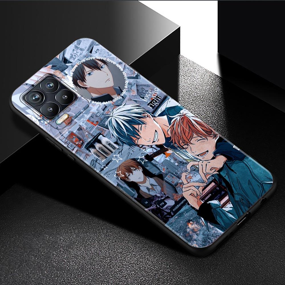 Phone Case For Oppo Realme GT 8 7 6 5 Pro C3 C11 C21 C21Y C20A XT X7 X50 Pro Ultra Silicone Capa Black Shell Given Yaoi Anime