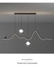 Snow Mountain Restaurant Chandelier - Italian Minimalist Designer Light for Luxury Dining & Bars (2025 Model)