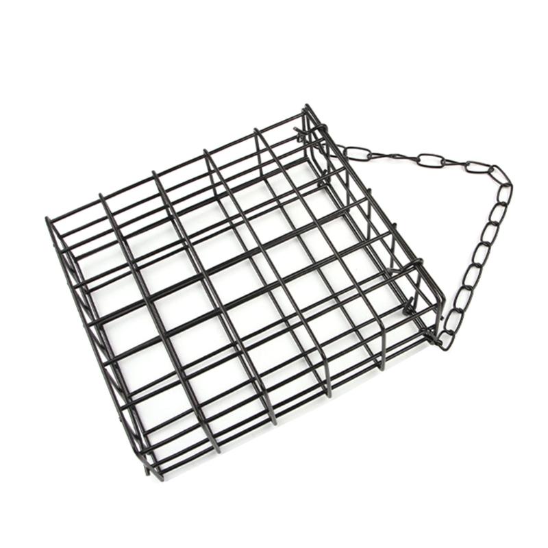 Wildvogel-Fettfutterspender für Wellensittiche Wellensittich-Garten für Außen Vögel Metall-Vogelfutterspender Wild-Wellensittich-Futterspender