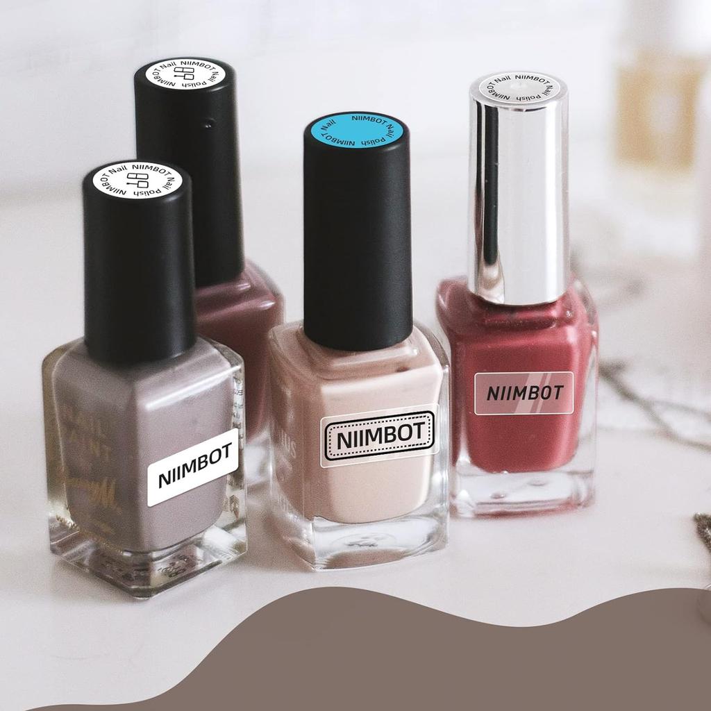 NIIMBOT Label Stickers Compatible with Label Makers Compatible with Genuine Thermal Roll Thermal Label Printing Strong Water Address Price 160 12x40mm