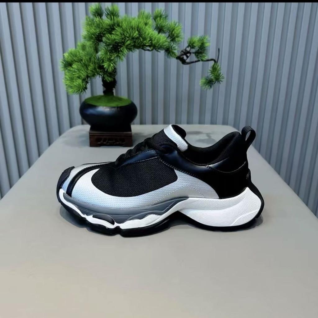 Fashion Man Shoes Heighten Outdoor Casual Platform Sneakers Men's Anti Slip Abrasion Resistant Thick Sole Comfort Breathable Sport Shoes