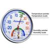 1pc 2-in-1 Dial Thermometer and Hygrometer with Stand and Hanging Hole, for Indoor Use in Homes, Schools, Workshops, Offices