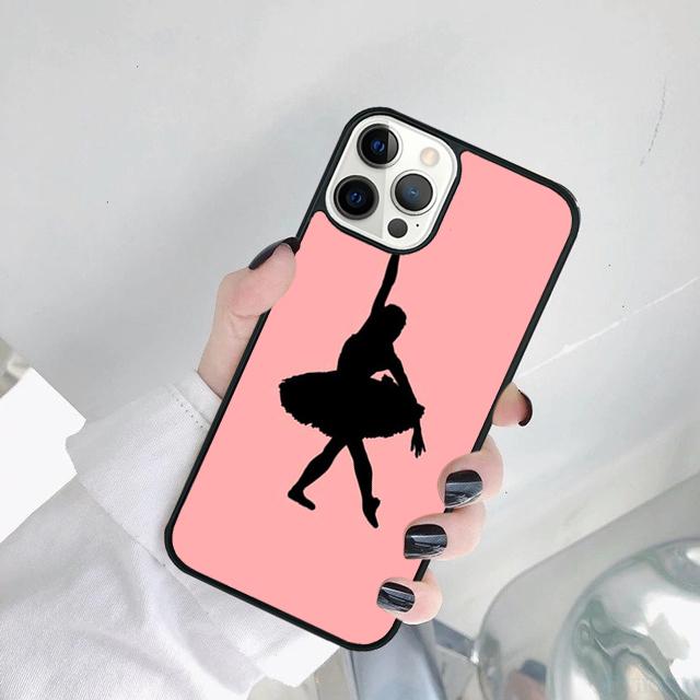 Ballerina Ballet Shoes Dance Girl Phone Case Cover For iPhone 17 Air 15 16 14 11 12 13 Pro MAX Plus