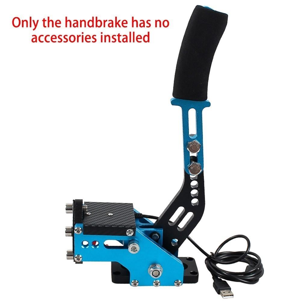 SIM de freno de mano USB para juegos de carreras de PC G25/27/29 T300 T500 Fanatecosw Dirt Rally, sistema de freno de mano rojo, negro y azul HB-1009