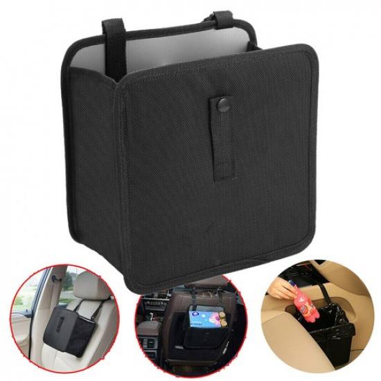 Waterproof Car Truck Trash Can Garbage Litter Bin Bag Seat Organizer Accessorie.