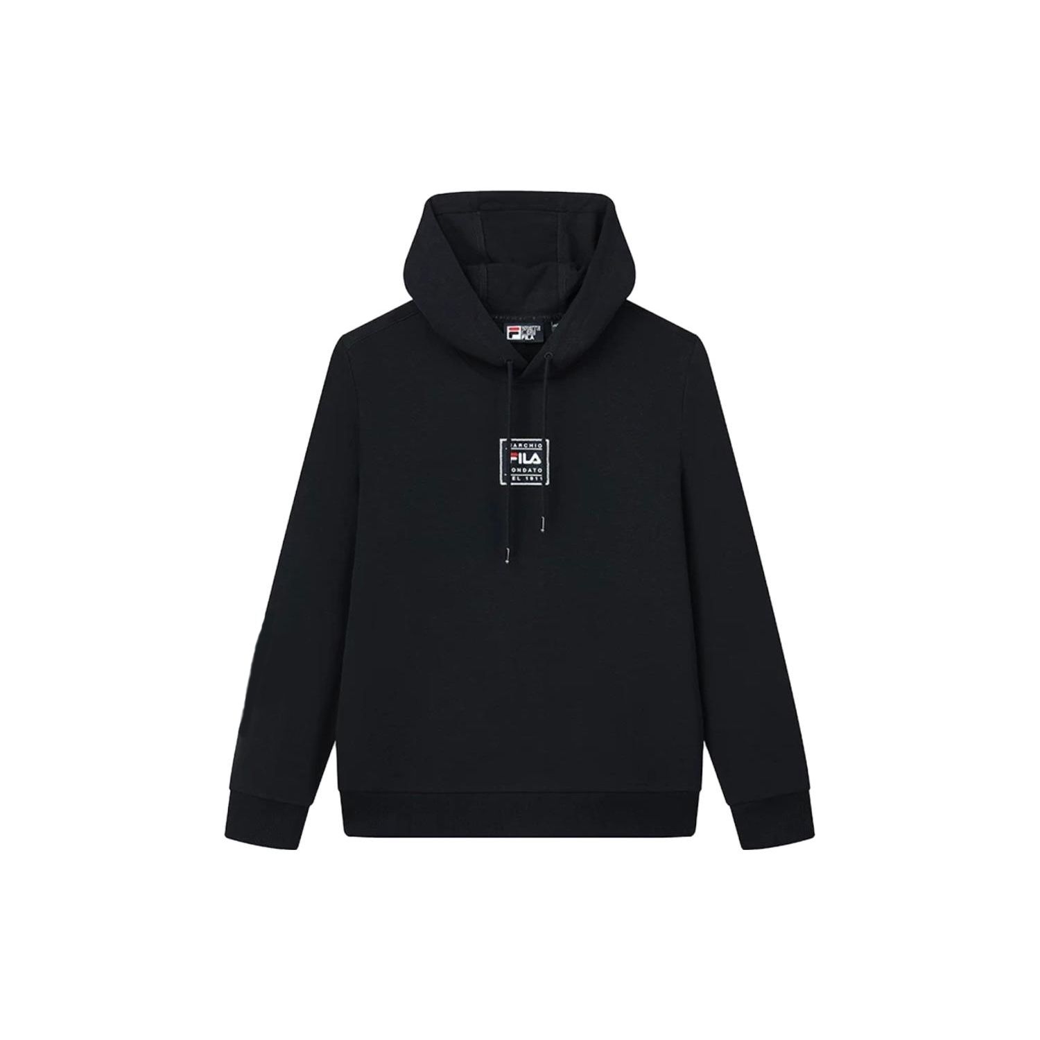 

Fila Ветрозащитная однотонная толстовка с капюшоном для мужчин, топы Legend-Blue F51M048257F-NV M