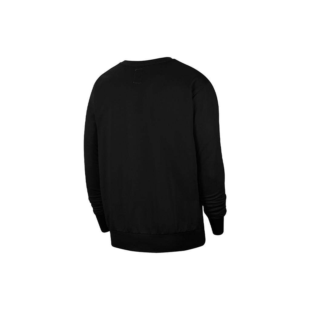 Nike Standard Issue Dri-Fit Basketball Crew Neck Sweatshirt Men Tops Black CK6359-010