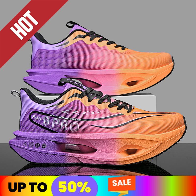 

НОВЫЕ кроссовки для марафонского бега Мужские Легкие Дышащие Износостойкие Повседневные для Бега Комфортные Спортивные Кроссовки для Мужчин 36