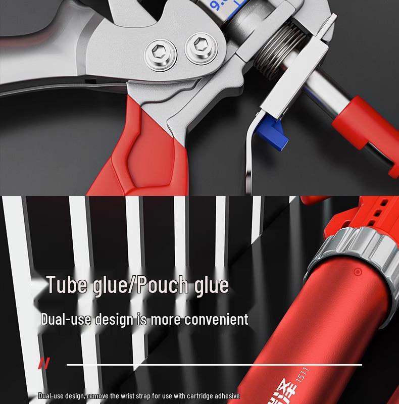 Arrizo Automatic Glue Gun - Effort-Saving, Structural Adhesive & Caulking Tool for Sealing and Decoration.