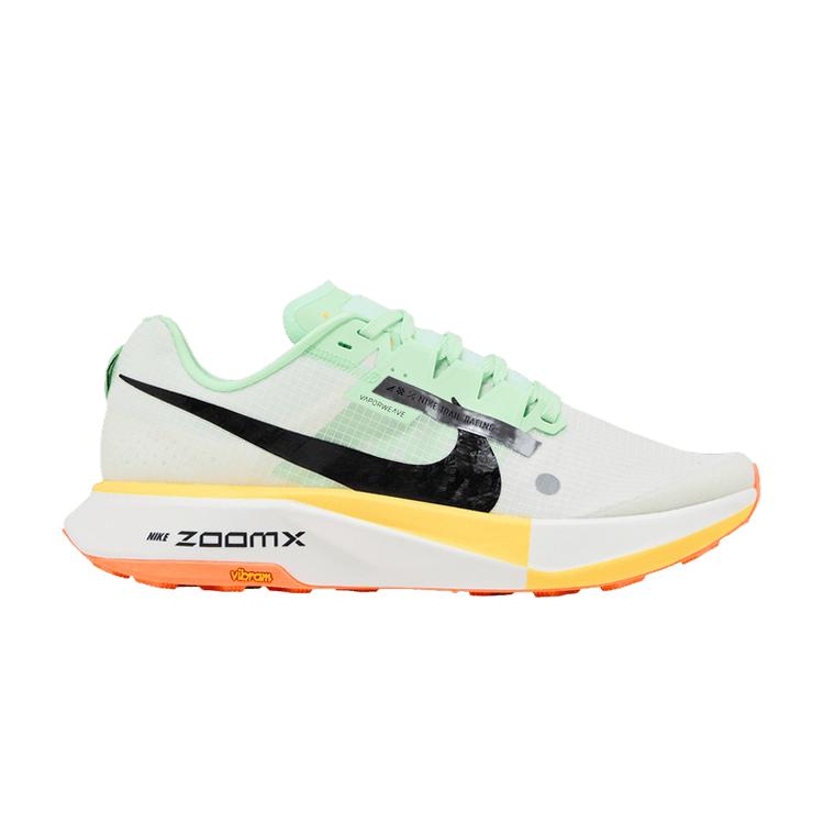 Nike ZoomX Ultrafly Trail Паровой зеленый Лазерный оранжевый 40.5