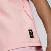 Puma Pivot Simple Soft Comfortable Solid Color Round Neck Pullover Short Sleeve T-Shirt Men Tops Peach-Pink 623058-03