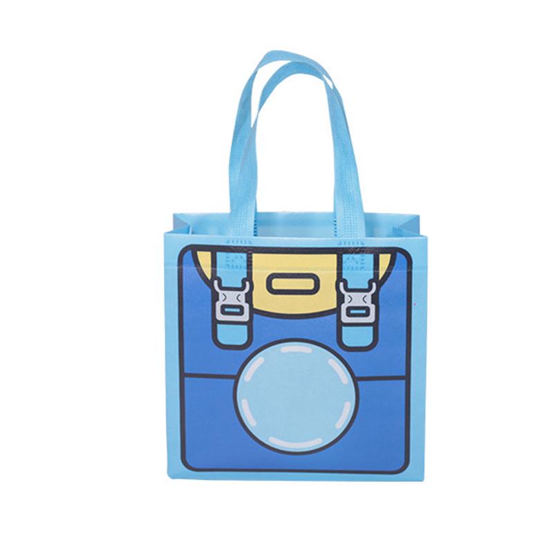 1/5 Stück Handtasche Niedlich Vlies Snack Süßigkeiten Mittagessen Für Kinder Geschenke Tasche Mitgebsel Cartoon Bedruckt Geburtstag Wiederverwendbar Kinder