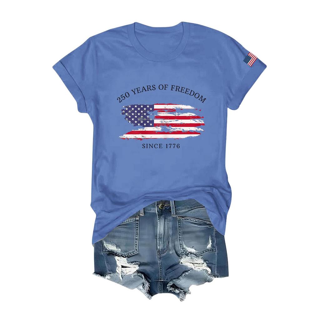 Womens T Shirts Short Sleeve Shirts Pullover Summer Spring Tops Blouses