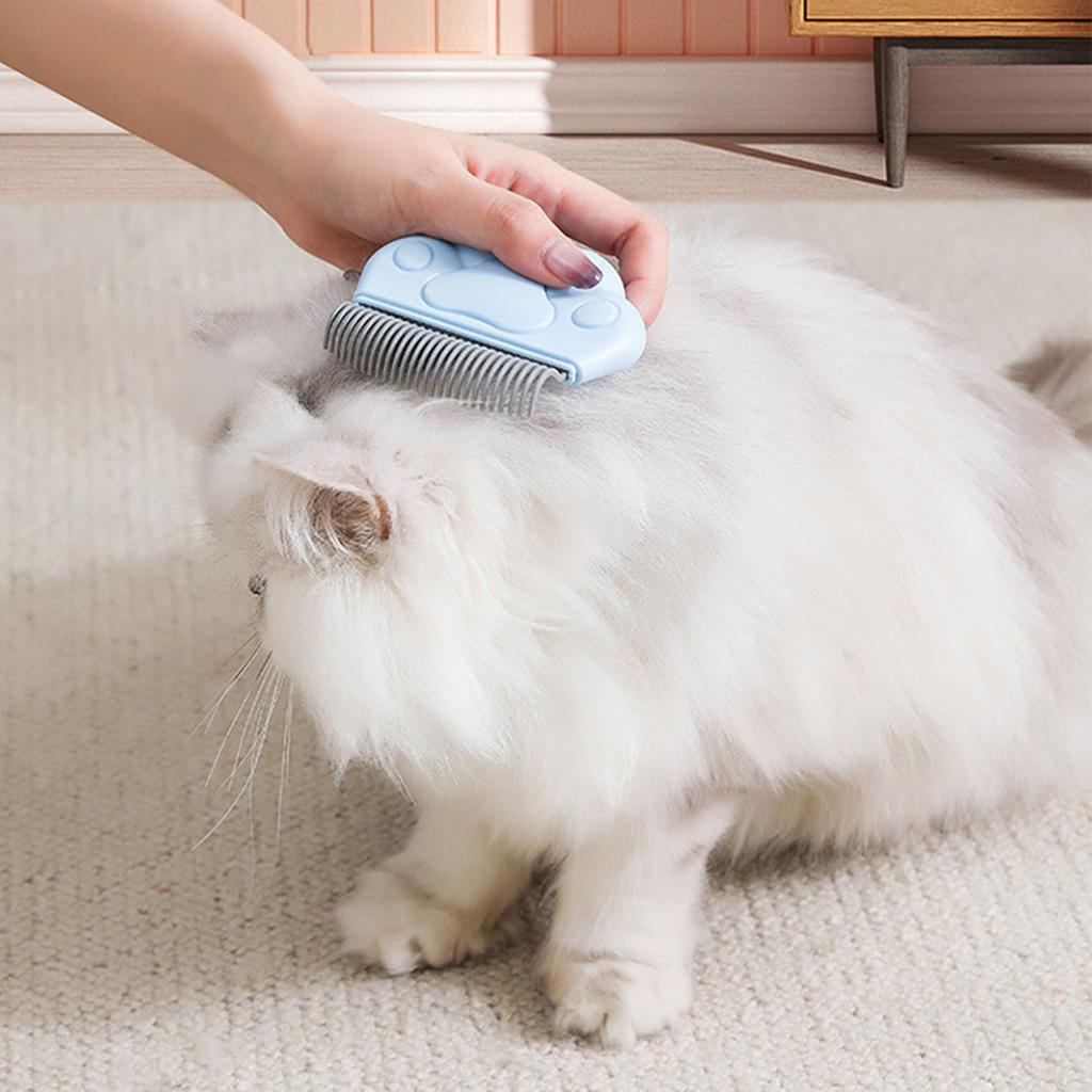 Pet Hair Comb Multipurpose Detangling Remove Knots Cat Massaging Shell Comb for Dogs Cats Long Hair