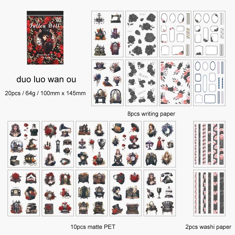 

Свободные серии Old Times, винтажный персонаж, цветочный материал, коллаж, наклейка для домашних животных, книга, креативный журнал «сделай сам», канцелярские принадлежности