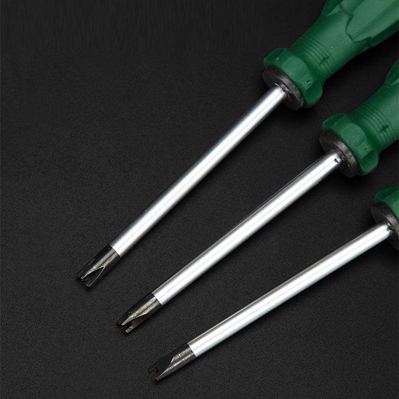 1Pc Special Shaped Triangular Screwdriver - Industrial Grade, Cross-Head Design, Durable Construction