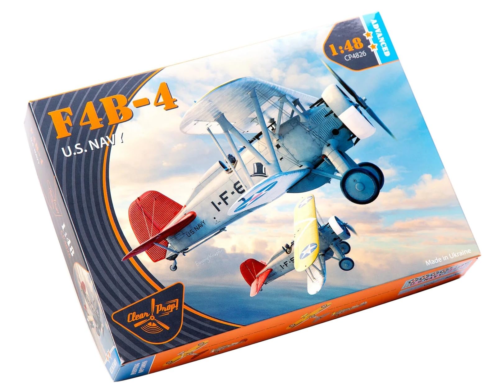 Clear Prop Набор пластиковых моделей ВМС США CPU4826 1/48 F4B-4