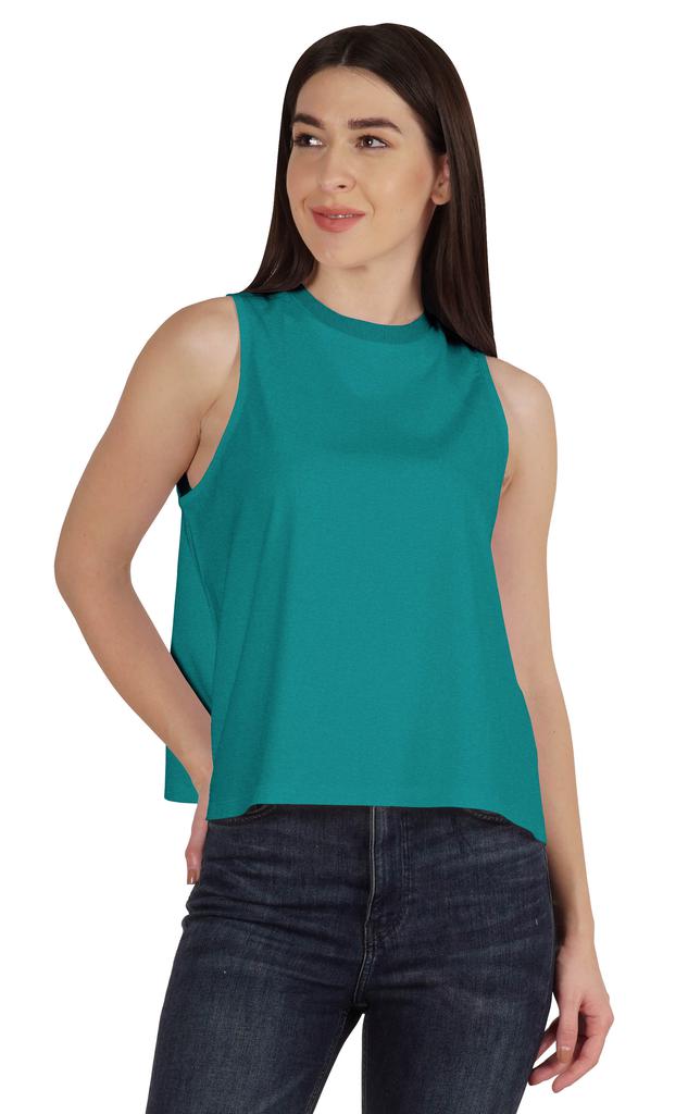 Inkmeso Crop Tops for Women Workout Tops Flowy Crop Tank Tops Yoga Shirts