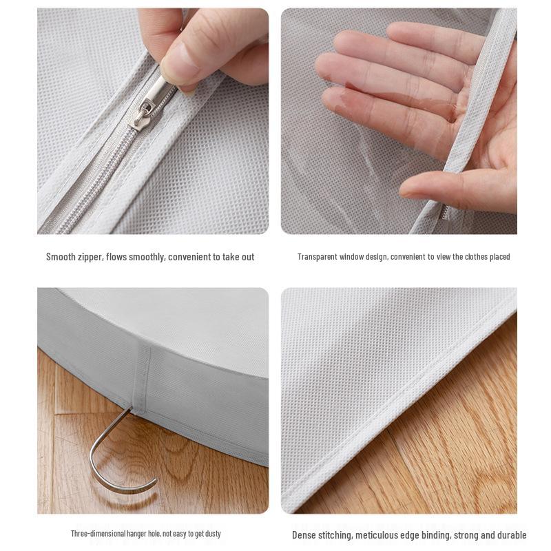 Transparente hängende Kleiderstaubschutzhülle für Kleiderschrank
