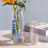 Clear Flower Vases for Table Desk Decor Modern Centerpiece Home Indoor Glass Decorative Vase for Wedding