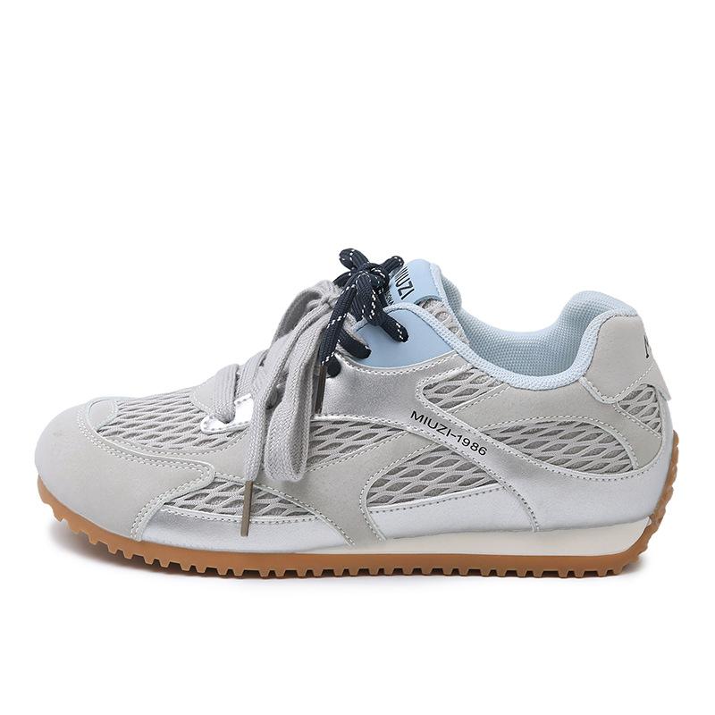 Forrest Gump shoes women's 2025 summer new versatile niche tide Korean version mesh German training shoes breathable casual sports shoes